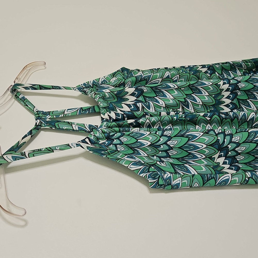 Prana Quinn Halter Dress Medallion Print Resortwear Size Small - Picture 3 of 14